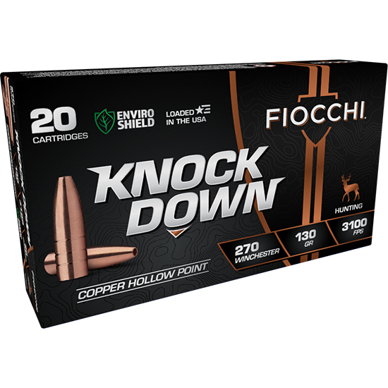 FIO KNOCK DOWN 270WIN 130GR HP 20/10 - Sale